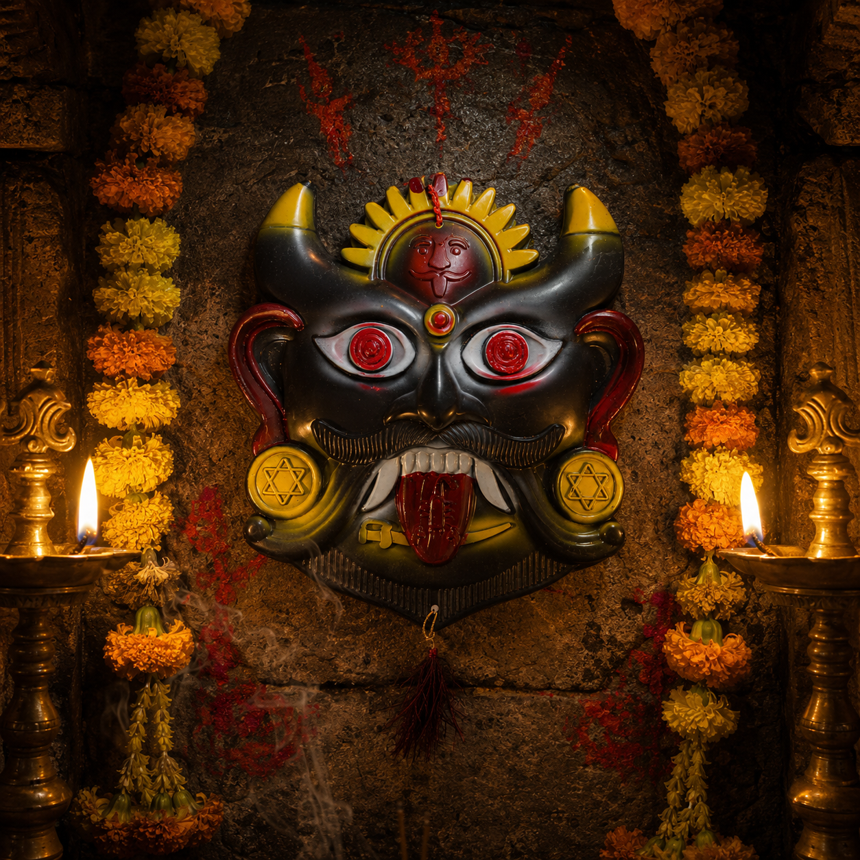 Mahakaal Bhairav Nazar Kavach - Mantra Card Included