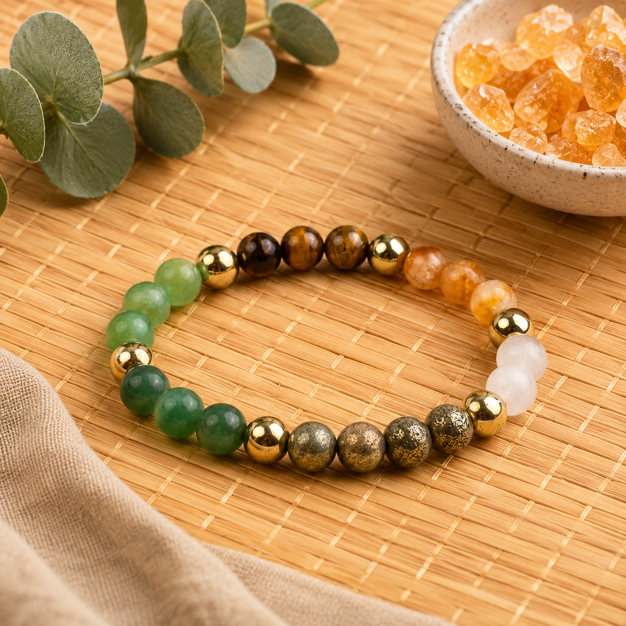 Dhan Yog Crystal Bracelet for Wealth & Growth