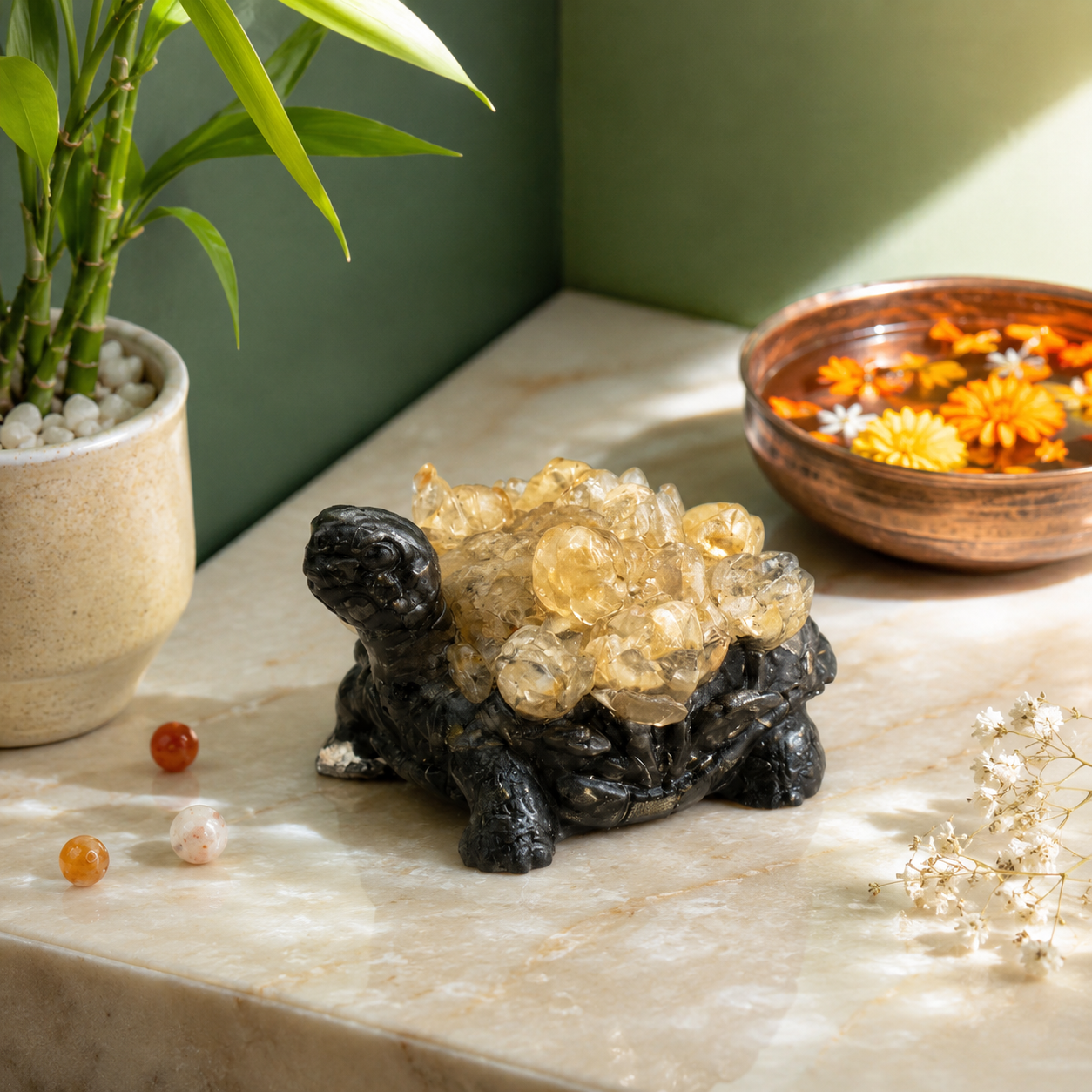 Dhan Labh Tortoise – Vastu Prosperity & Positive Energy Idol