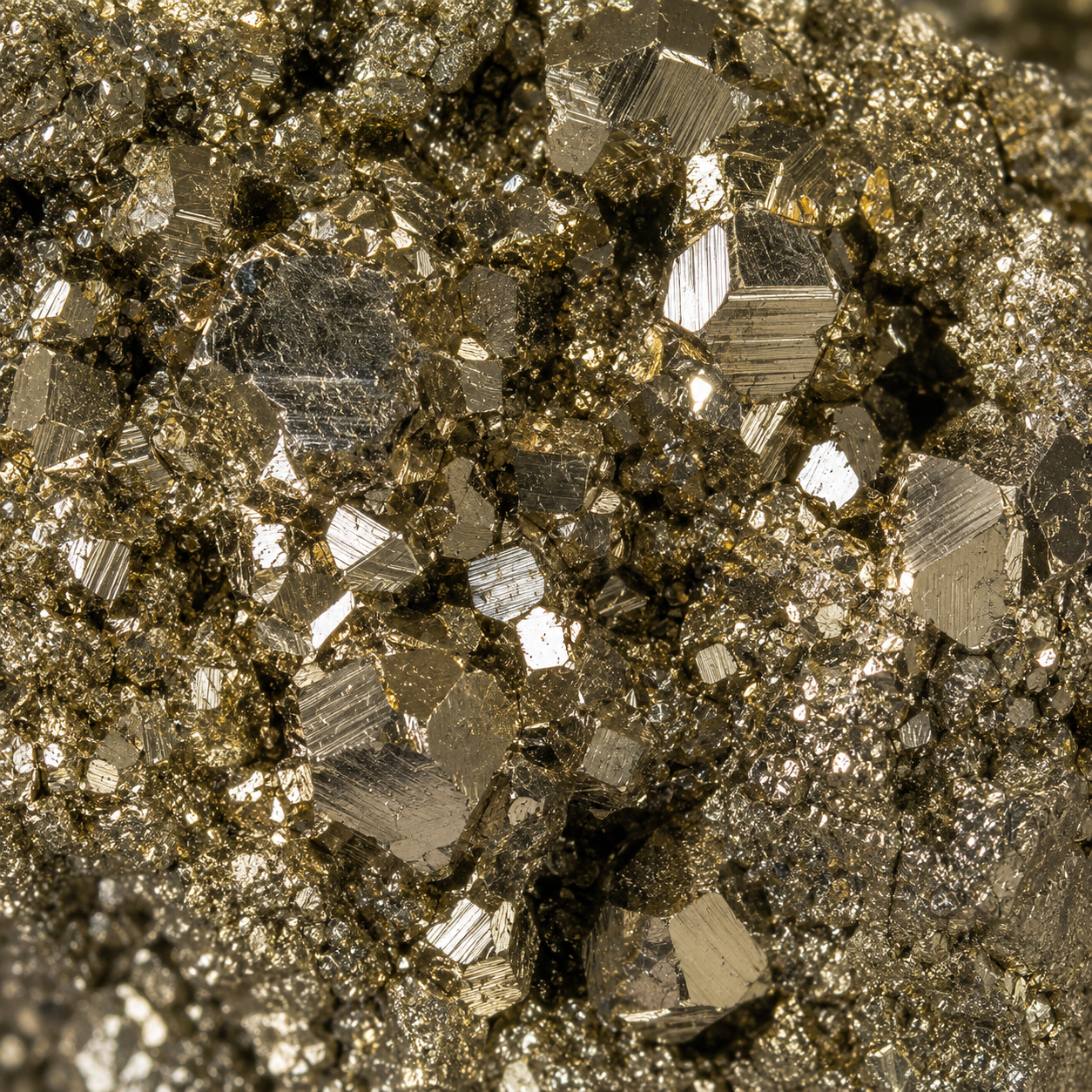 Natural Pyrite Crystal Cluster | Lakshmi Energy Stone for Prosperity & Abundance | Shukham