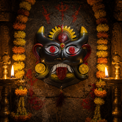 Mahakaal Bhairav Nazar Kavach - Mantra Card Included