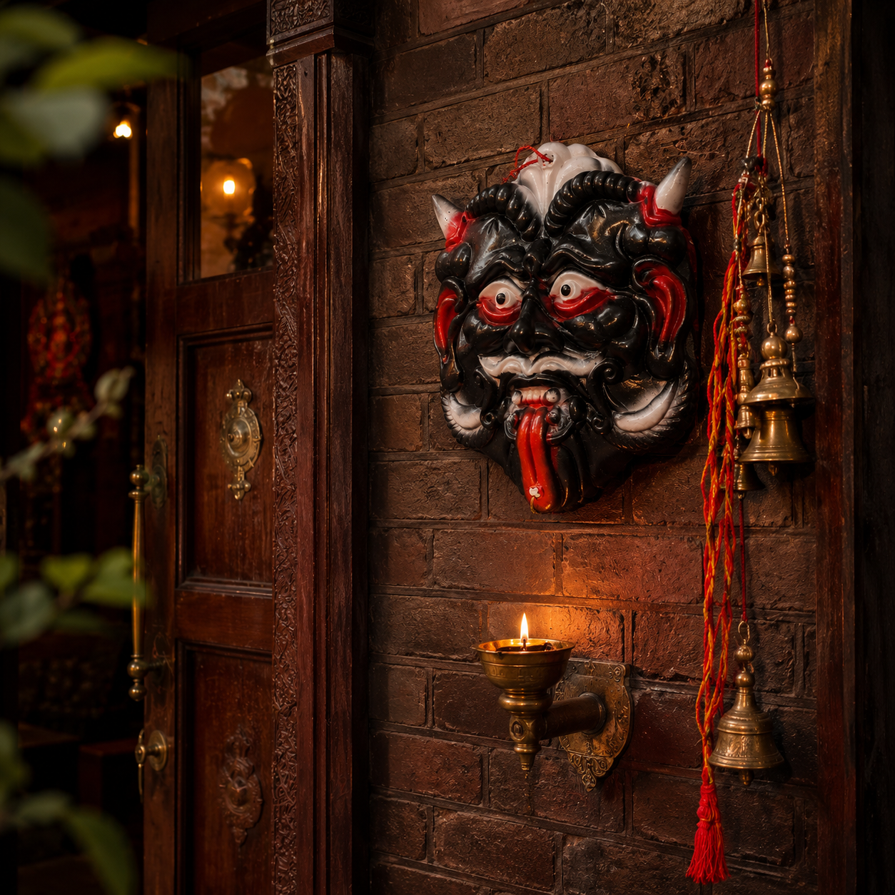 Kaal Bhairav Nazar Kavach - Mantra Card Included