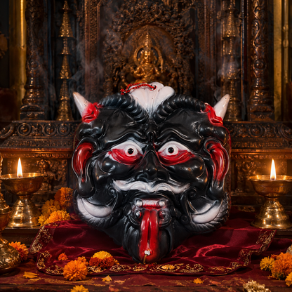 Kaal Bhairav Nazar Kavach - Mantra Card Included